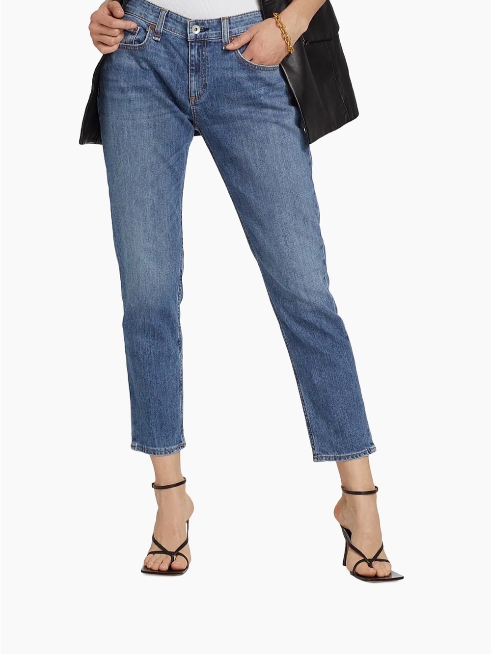 Rag & Bone Dre Low Rise Slim Boyfriend Jeans (Julienne)